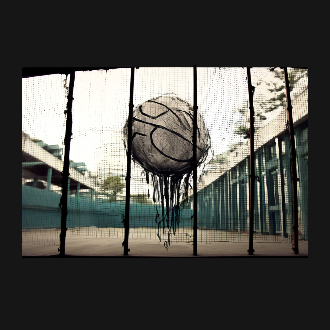 铁笼篮球 T-shirt