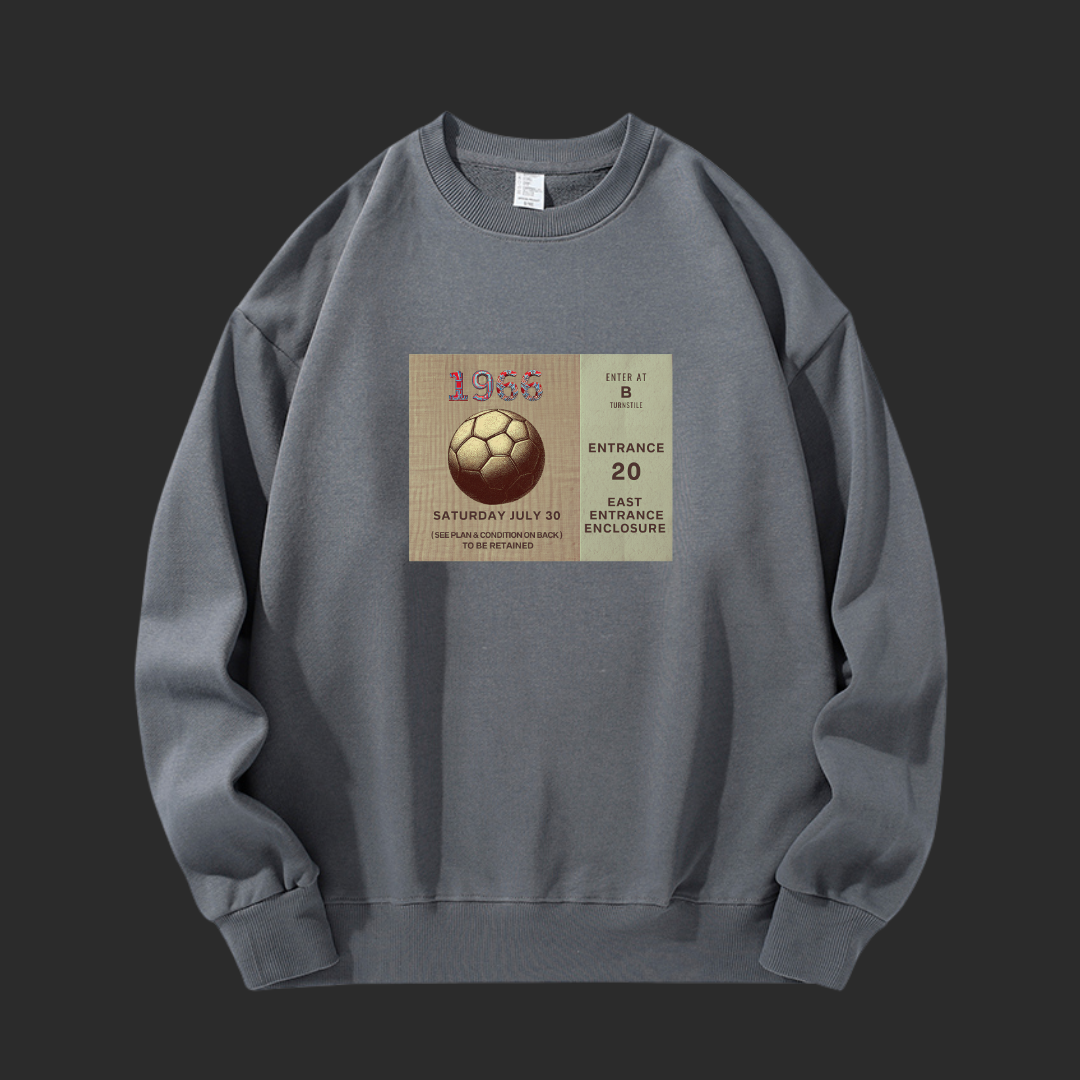 1966 Final Match Ticket Sweatshirt