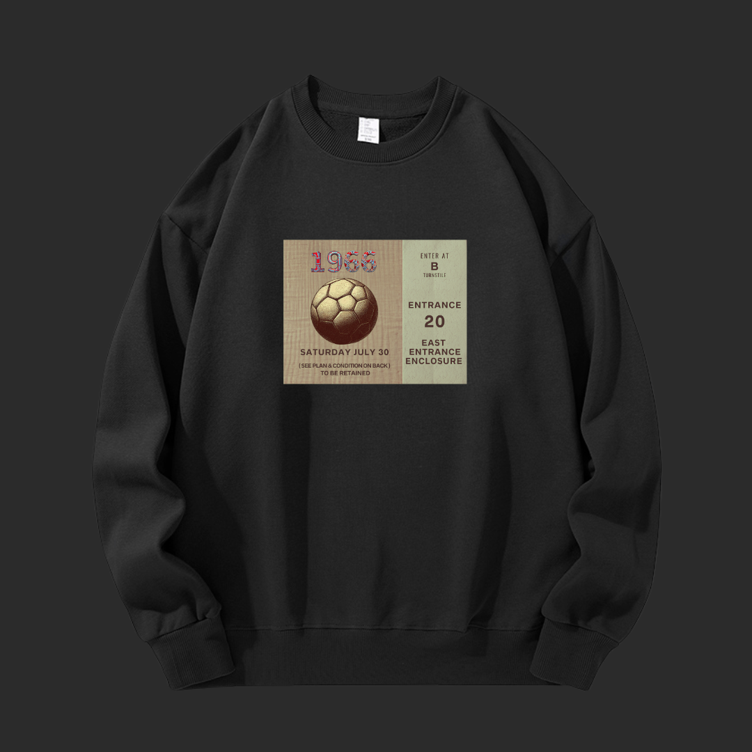 1966 Final Match Ticket Sweatshirt