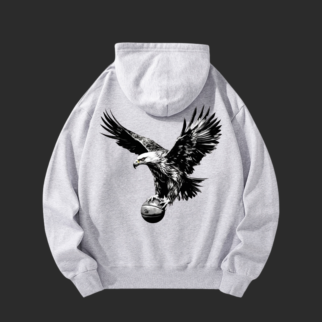 Eagle Catching Basketball Hoodie