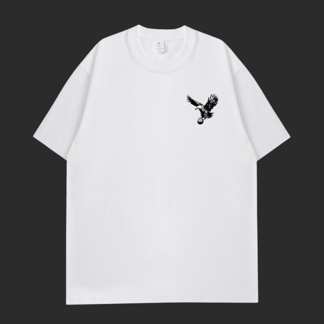 Eagle Catching Basketball T-shirt