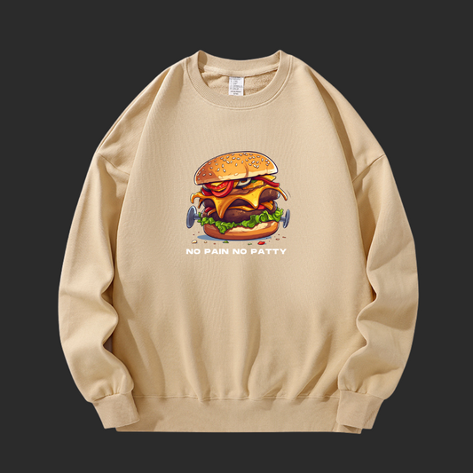 漢堡控 Oversized Sweatshirt